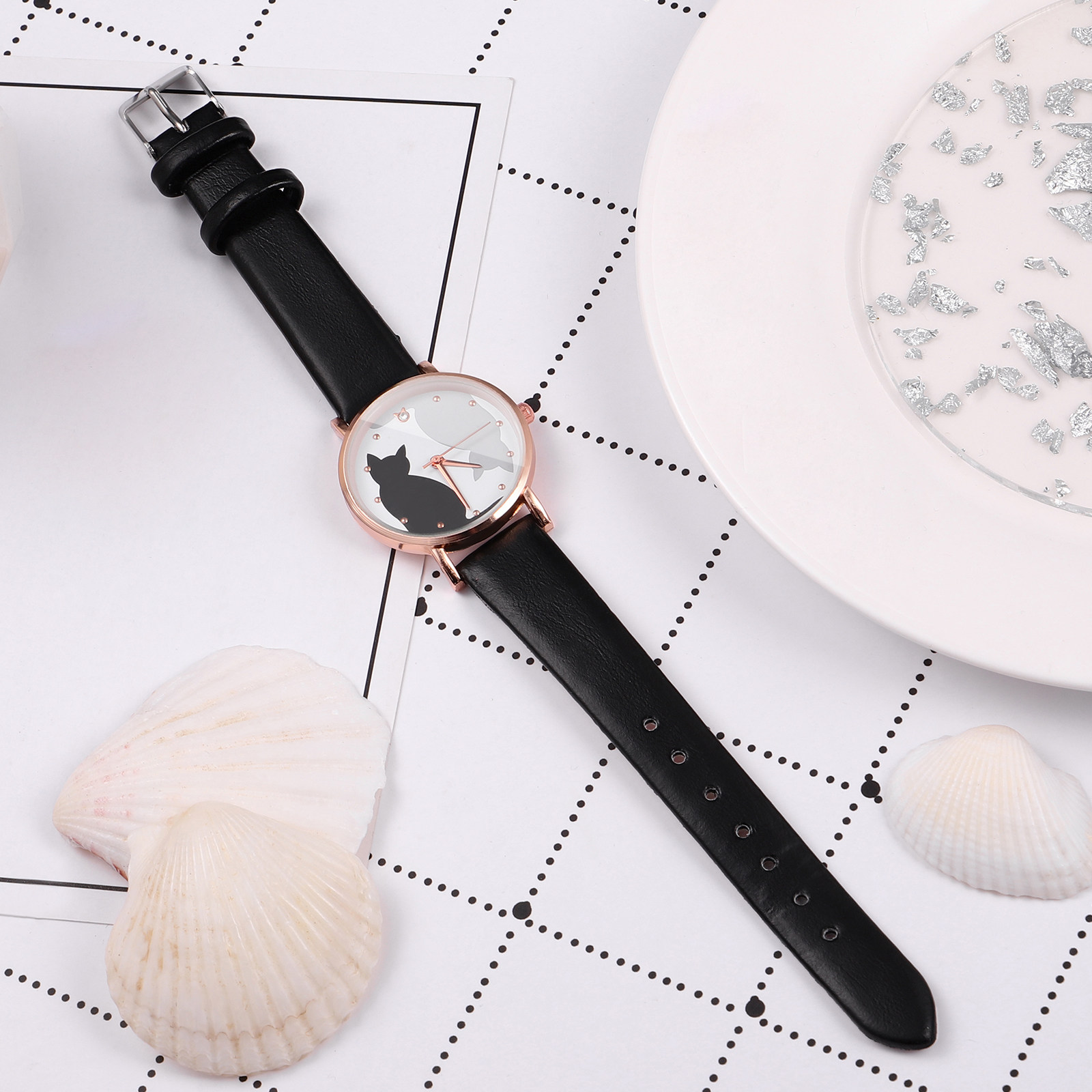 นาฬิกาข้อมือเด็ก ลายการ์ตูนแมว - Luxury Watch Kids บทวิจารณ์และราคา