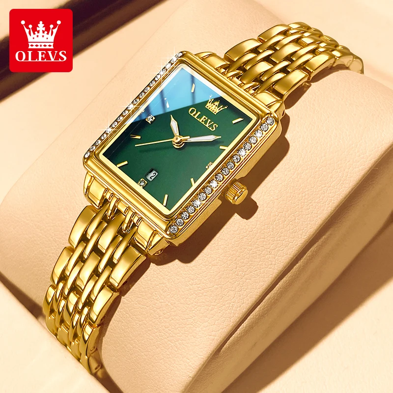 OLEVS 9995 นาฬิกาวันที่สำหรับผ - Luxury Watch Female บทวิจารณ์และราคา