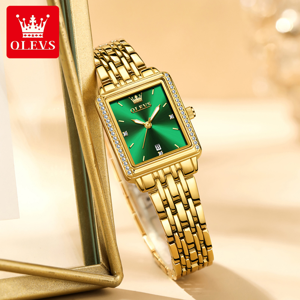 OLEVS 9995 นาฬิกาวันที่สำหรับผ - Luxury Watch Female บทวิจารณ์และราคา