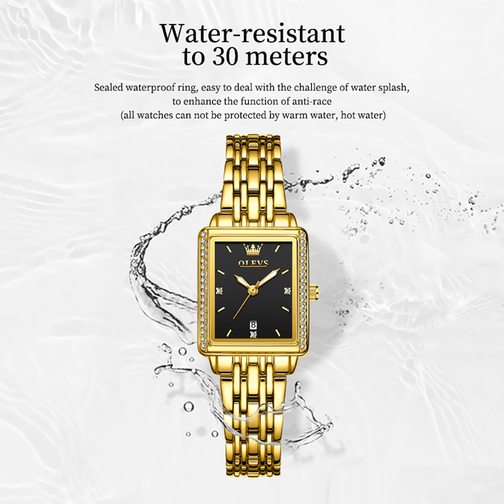 OLEVS 9995 นาฬิกาวันที่สำหรับผ - Luxury Watch Female บทวิจารณ์และราคา