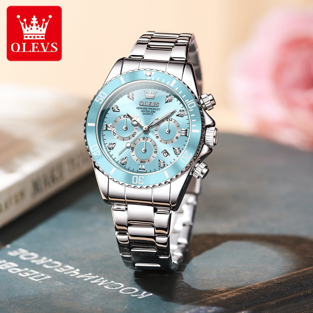 OLEVS นาฬิกาผู้หญิง 5632 Elega - Luxury Watch And Bracelet บทวิจารณ์และราคา