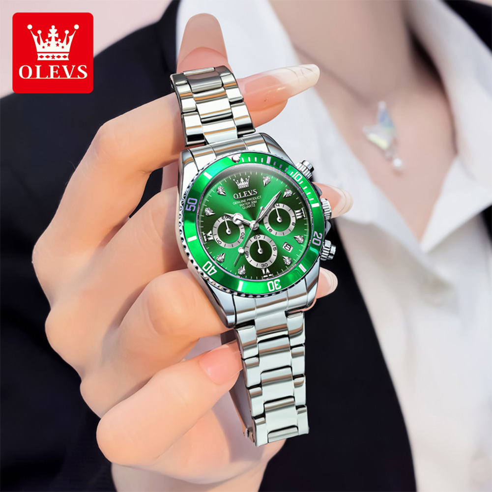 OLEVS นาฬิกาผู้หญิง 5632 Elega - Luxury Watch And Bracelet บทวิจารณ์และราคา