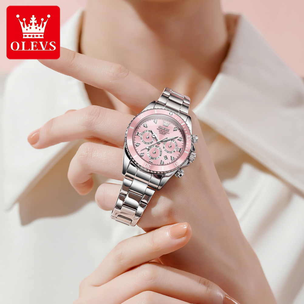 OLEVS นาฬิกาผู้หญิง 5632 Elega - Luxury Watch And Bracelet บทวิจารณ์และราคา