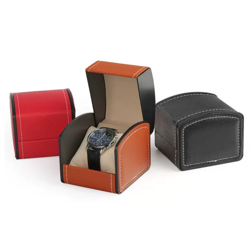 กล่องโชว์นาฬิกาหนัง PU พร้อมฝา - Luxury Watch Case Travel บทวิจารณ์และราคา