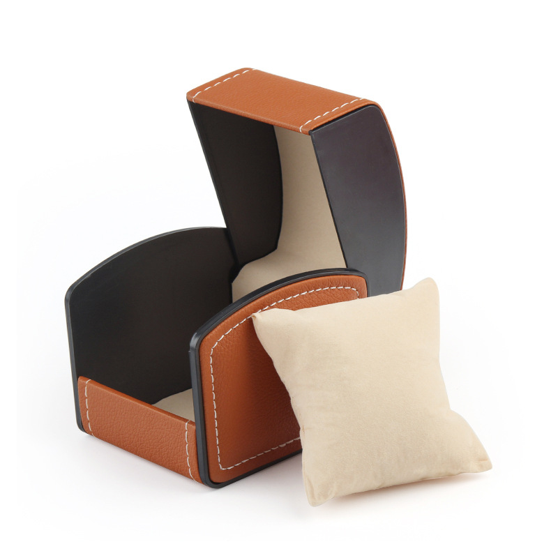กล่องโชว์นาฬิกาหนัง PU พร้อมฝา - Luxury Watch Case Travel บทวิจารณ์และราคา