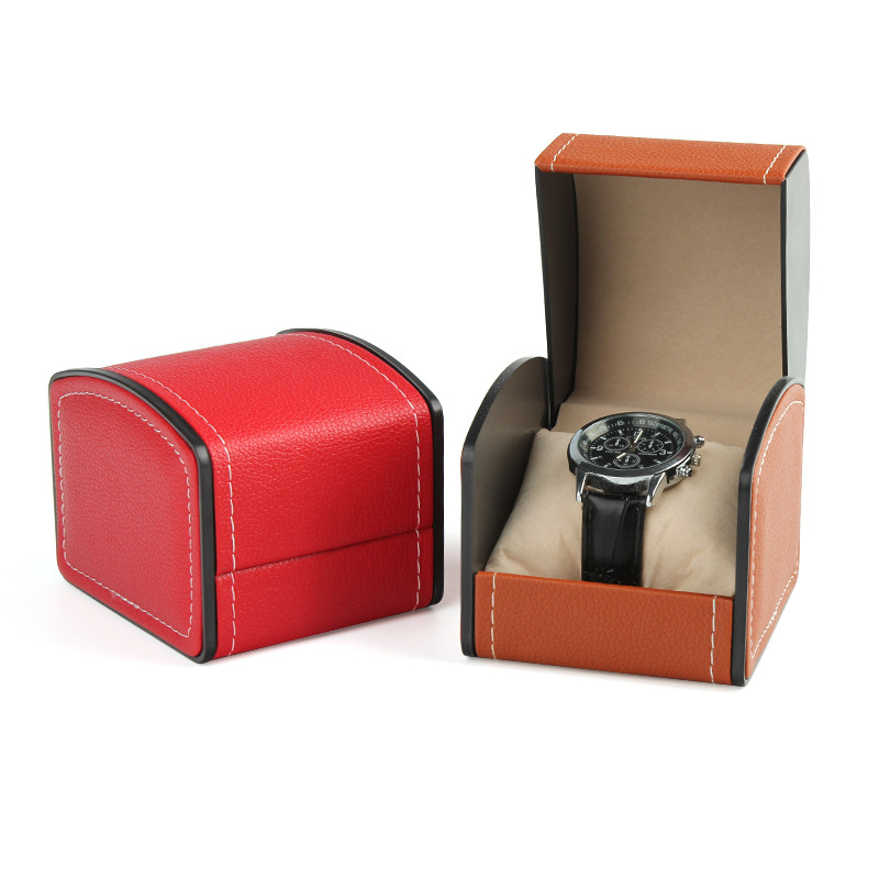 กล่องโชว์นาฬิกาหนัง PU พร้อมฝา - Luxury Watch Case Travel บทวิจารณ์และราคา