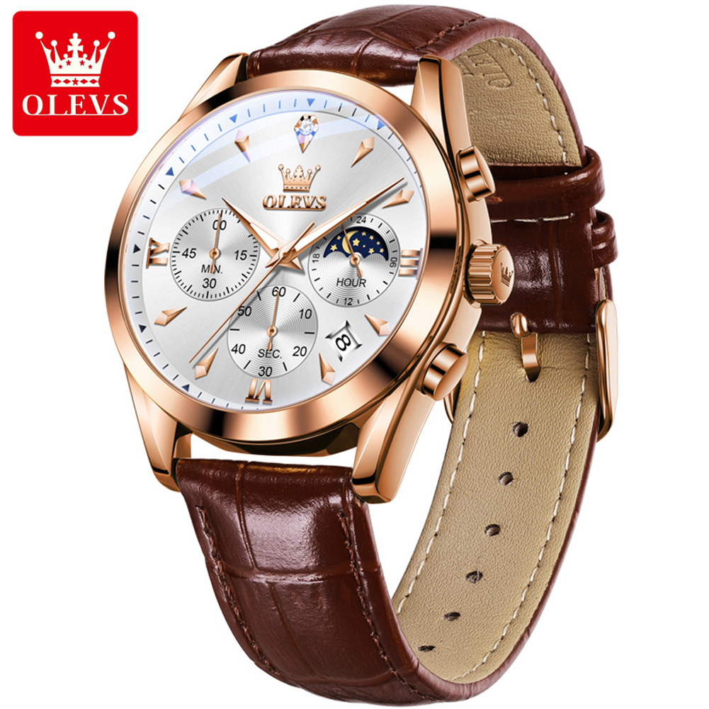 OLEVS ยี่ห้อใหม่แฟชั่นนาฬิกาคว - Luxury Watch Manufacturers บทวิจารณ์และราคา
