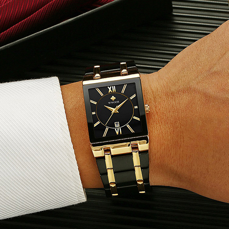 WWOOR ยี่ห้อ Luxury Gold สร้อย - Luxury Watch Manufacturers บทวิจารณ์และราคา