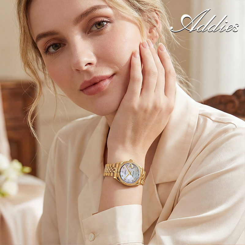 ADDIES 585 ควอตซ์นาฬิกาผู้หญิง - Luxury Watch And Bracelet บทวิจารณ์และราคา