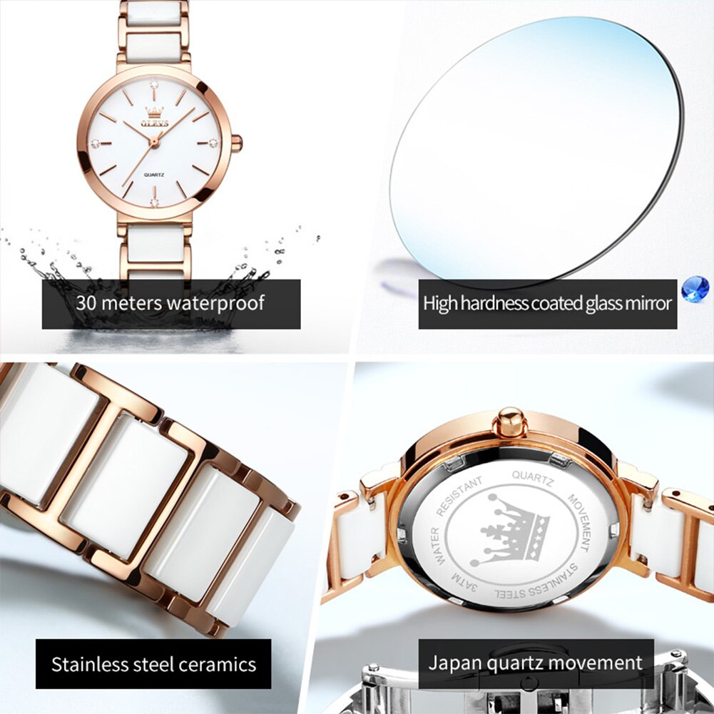 OLEVS นาฬิกาผู้หญิงแฟชั่น relo - Luxury Watch Female บทวิจารณ์และราคา